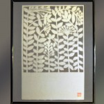 AC-0002 Washi art work, 12" x 16" (w/o frame)