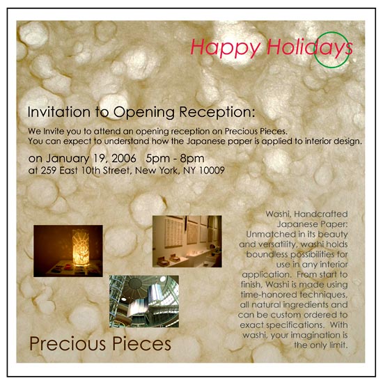 Precious Pieces Grand Opening Reception on Jan. 19 2006