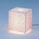 AC-0070 Washi tabletop lamp, 10" x 10" x 11"